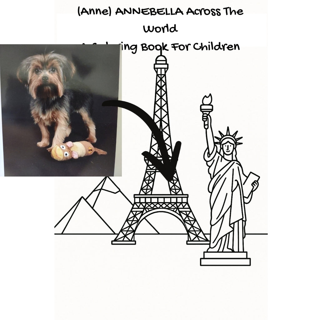 (Anne) ANNEBELLA Across The World: A Coloring Book For Children