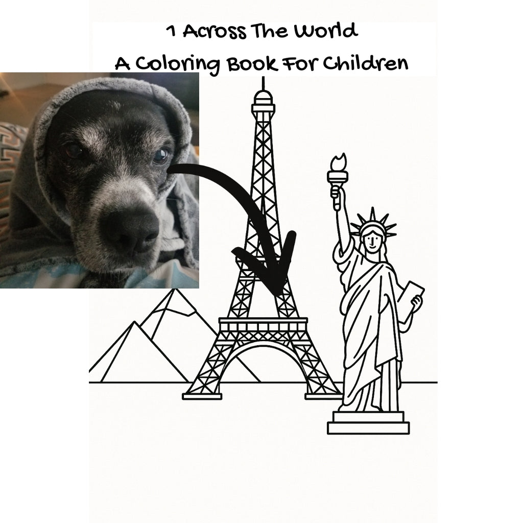 1 Across The World: A Coloring Book For Children