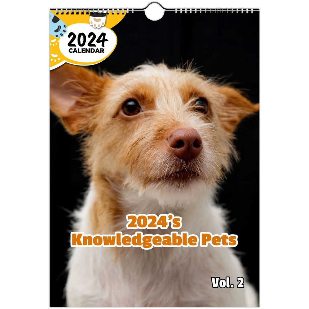 2024's Knowledgeable Pets Volume Two: 2024 Wall Calendar (Published)
