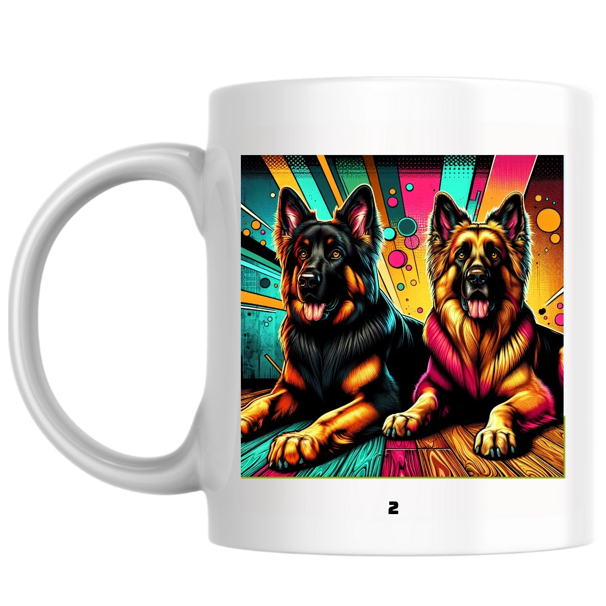 2 the Magnificent: Pop Art Coffee Mug