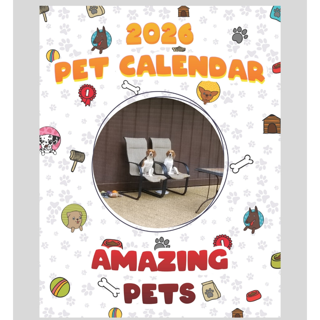 Sassie Dunlap & Lucy Dunlap sister beagles Stars in Amazing Pets: A 2026 Pet Calendar