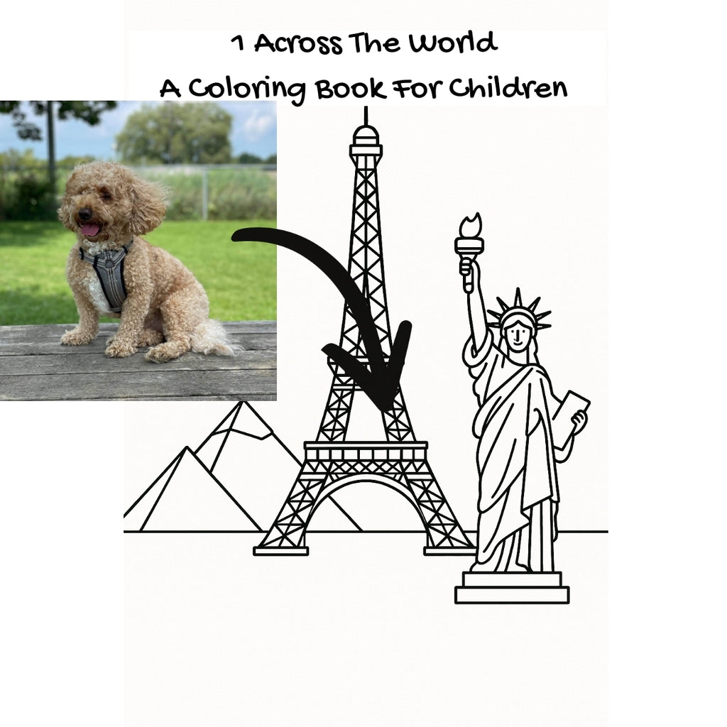 1 Across The World: A Coloring Book For Children