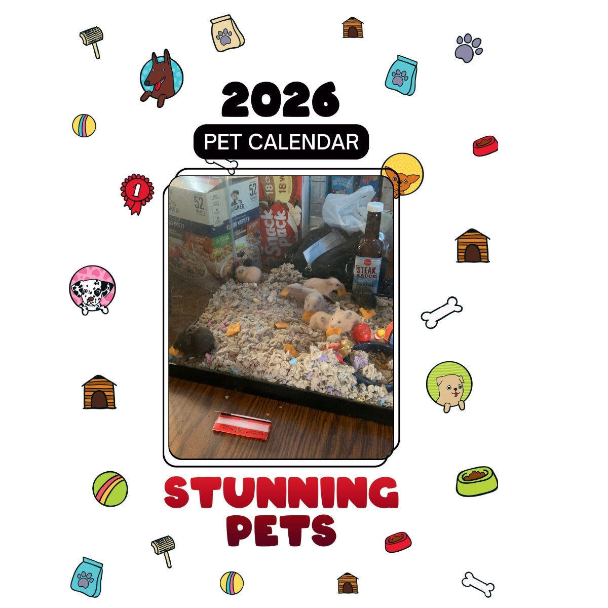 Hamsters Headlines Stunning Pets: A 2026 Pet Calendar