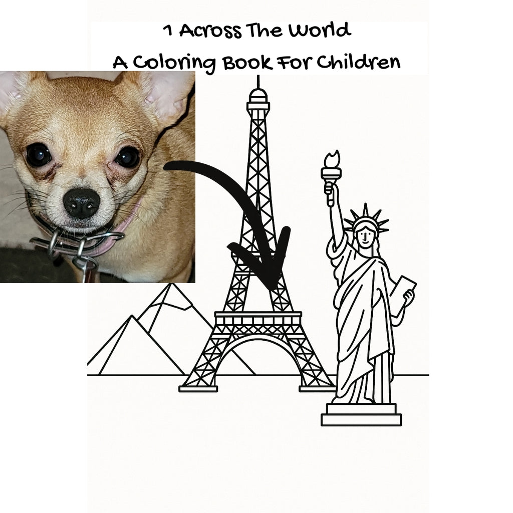 1 Across The World: A Coloring Book For Children