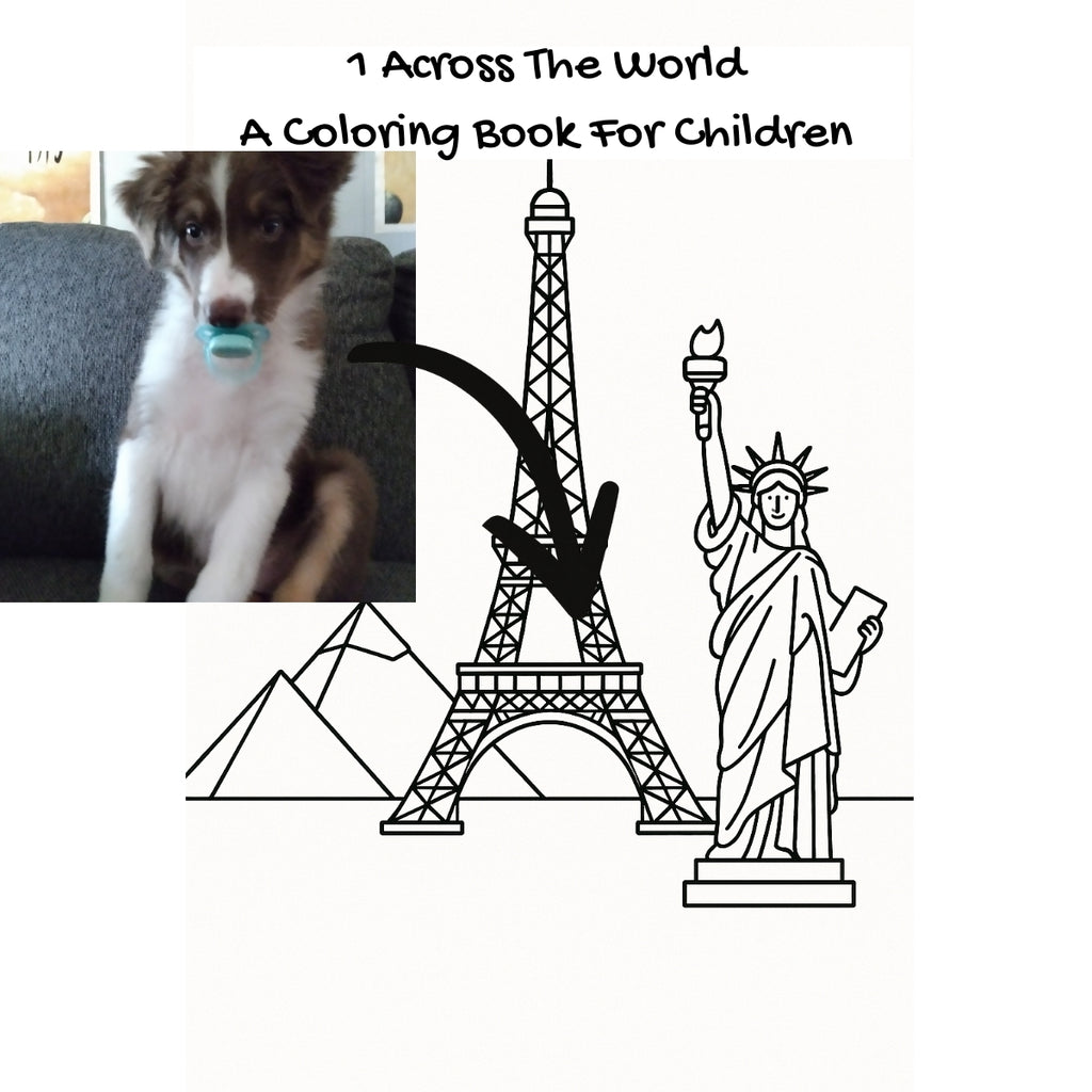 1 Across The World: A Coloring Book For Children
