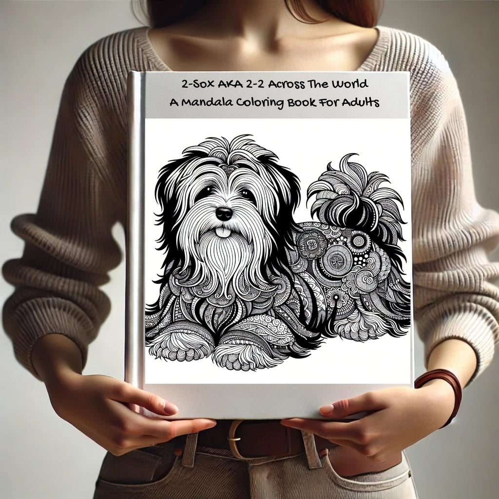 2-Sox AKA 2-2 Across The World: A Mandala Coloring Book For Adults