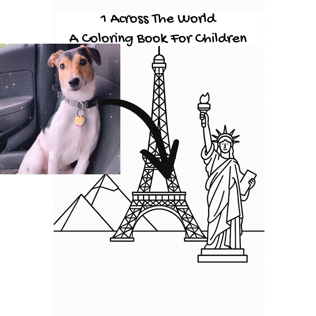 1 Across The World: A Coloring Book For Children