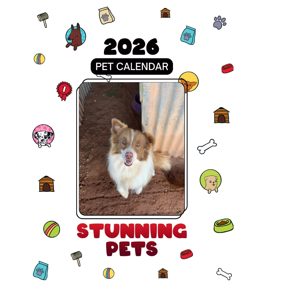 . Headlines Stunning Pets: A 2026 Pet Calendar