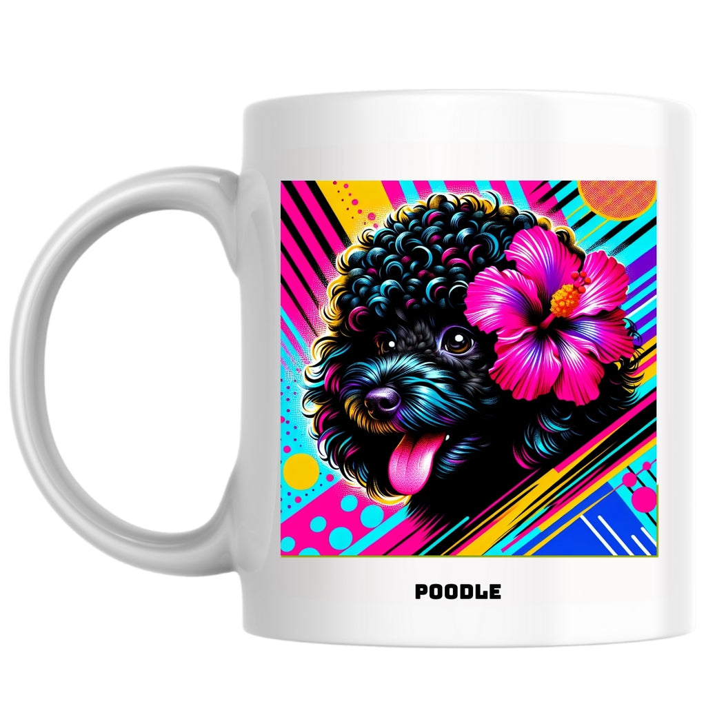 Poodle the Magnificent: Pop Art Coffee Mug