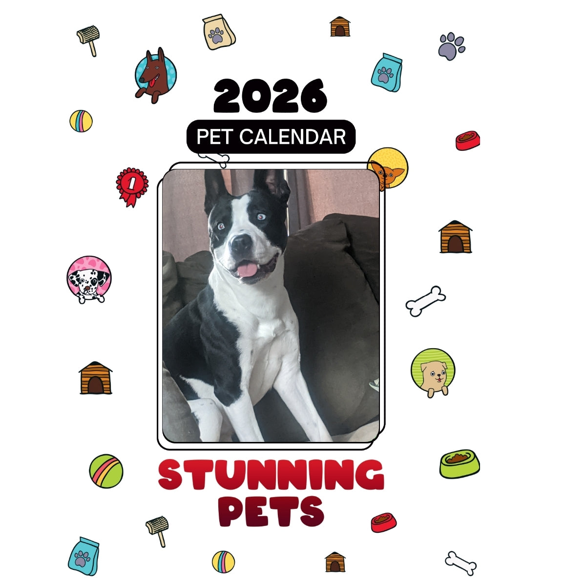 1 Headlines Stunning Pets: A 2026 Pet Calendar