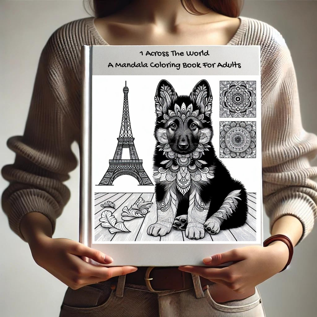 1 Across The World: A Mandala Coloring Book For Adults