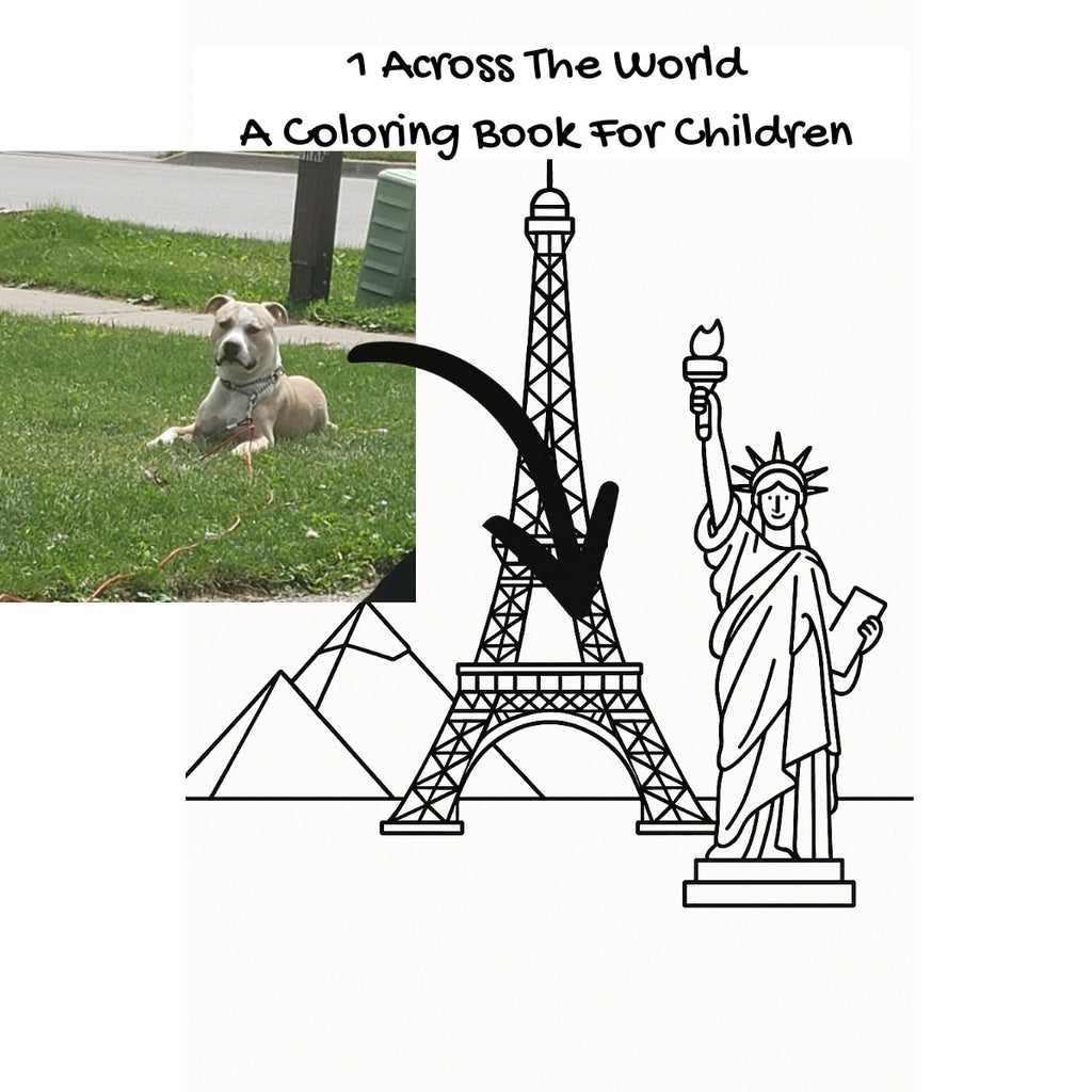 1 Across The World: A Coloring Book For Children