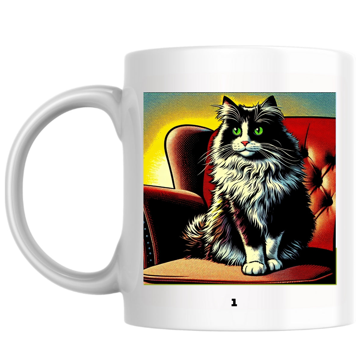 1 the Magnificent: Pop Art Coffee Mug