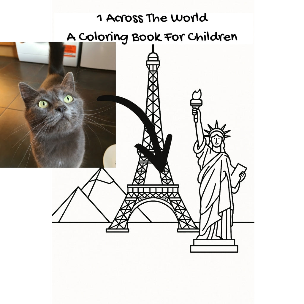 1 Across The World: A Coloring Book For Children