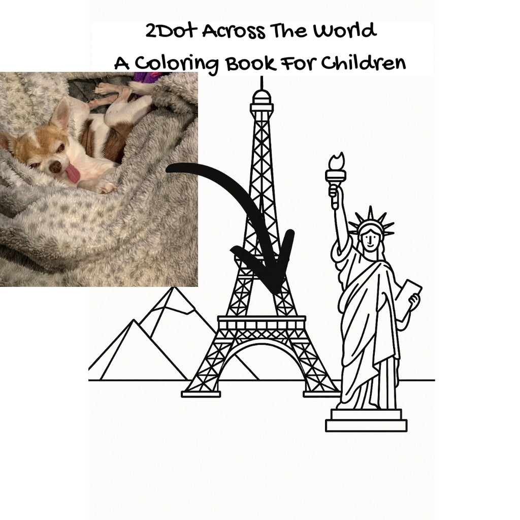 2Dot Across The World: A Coloring Book For Children
