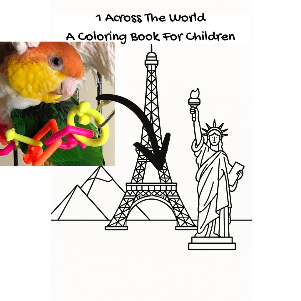 1 Across The World: A Coloring Book For Children