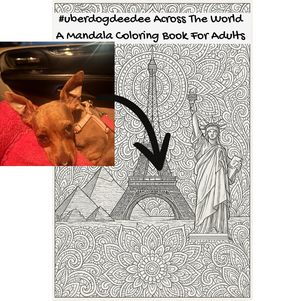 #uberdogdeedee Across The World: A Mandala Coloring Book For Adults