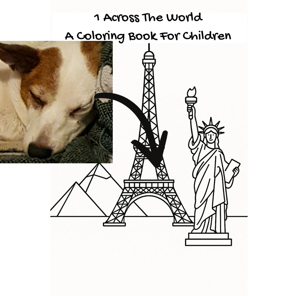 1 Across The World: A Coloring Book For Children