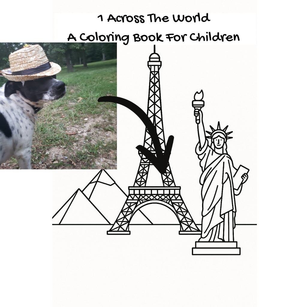 1 Across The World: A Coloring Book For Children