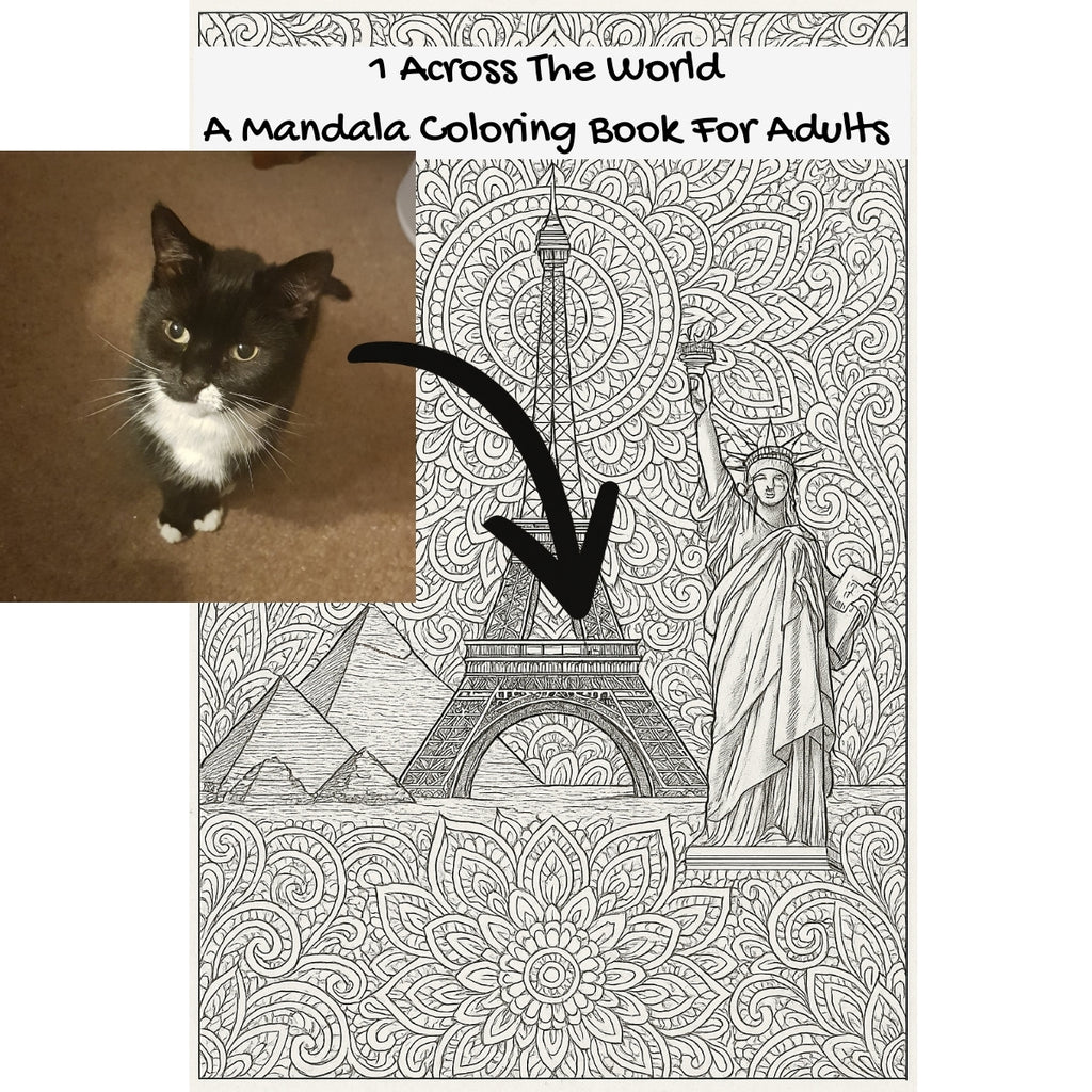 1 Across The World: A Mandala Coloring Book For Adults