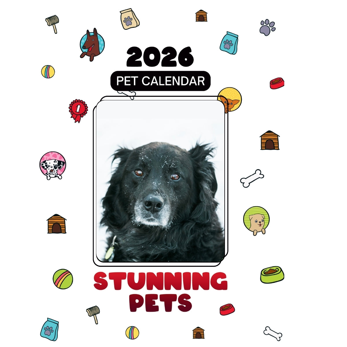 2Bit Headlines Stunning Pets: A 2026 Pet Calendar