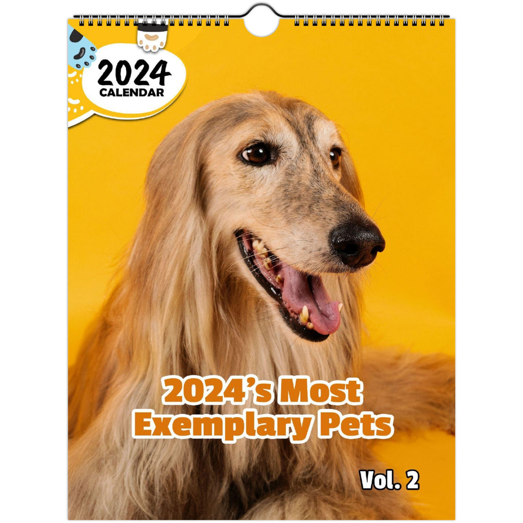 2024's Most Exemplary Pets Volume Two: 2024 Wall Calendar (Published)