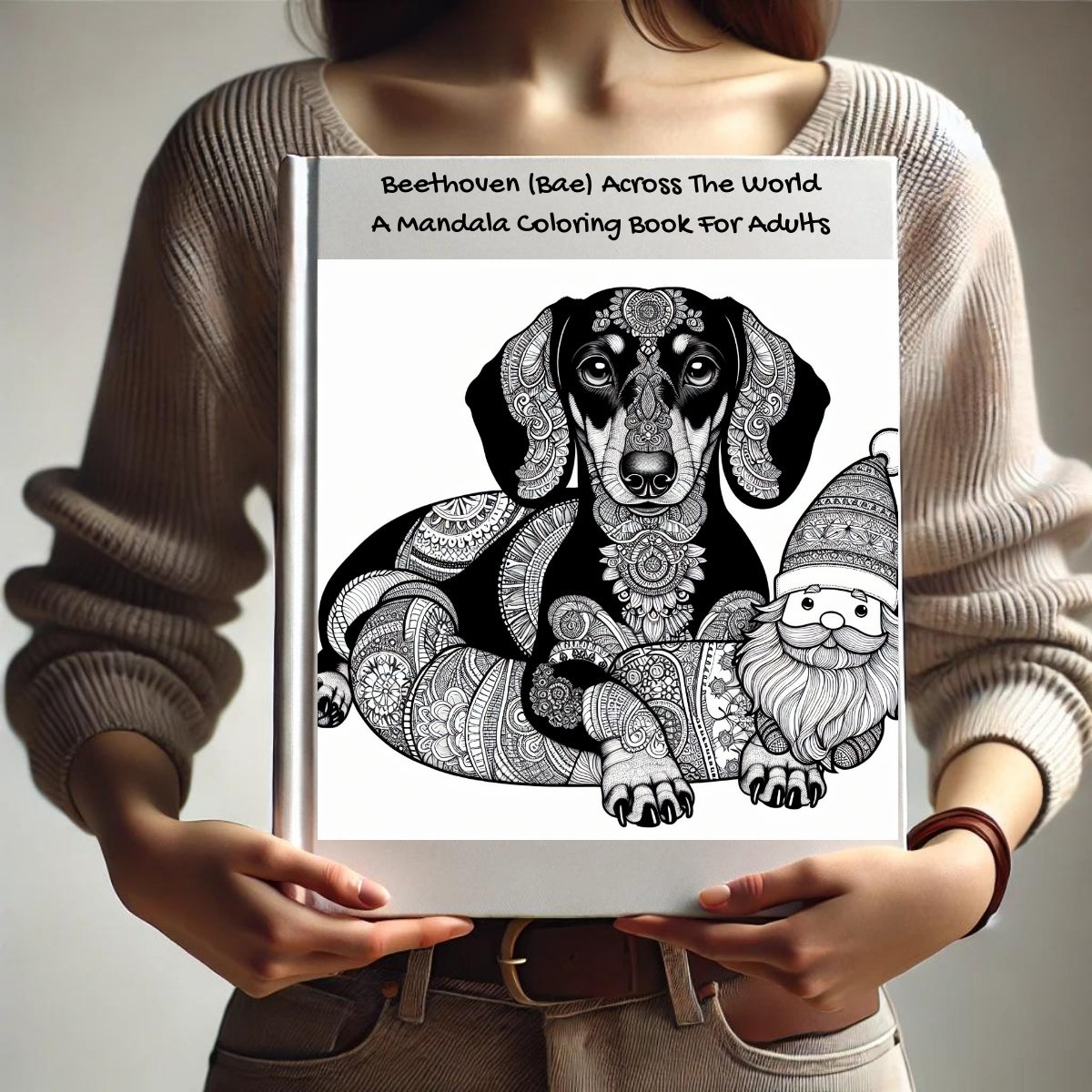 Beethoven (Bae) Across The World: A Mandala Coloring Book For Adults ...