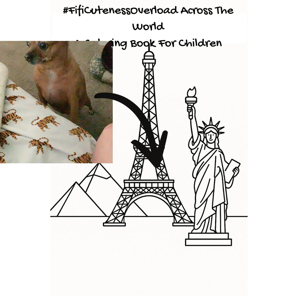#FifiCutenessOverload Across The World: A Coloring Book For Children