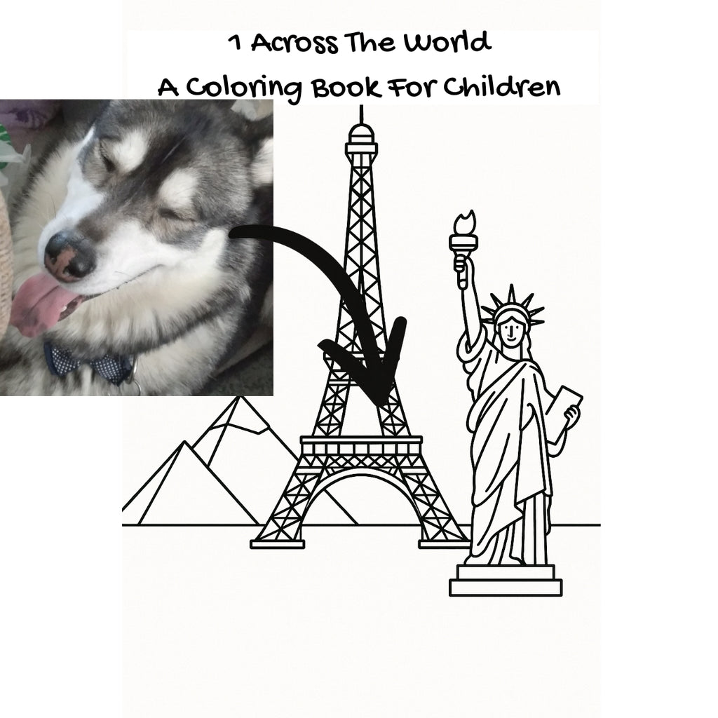 1 Across The World: A Coloring Book For Children
