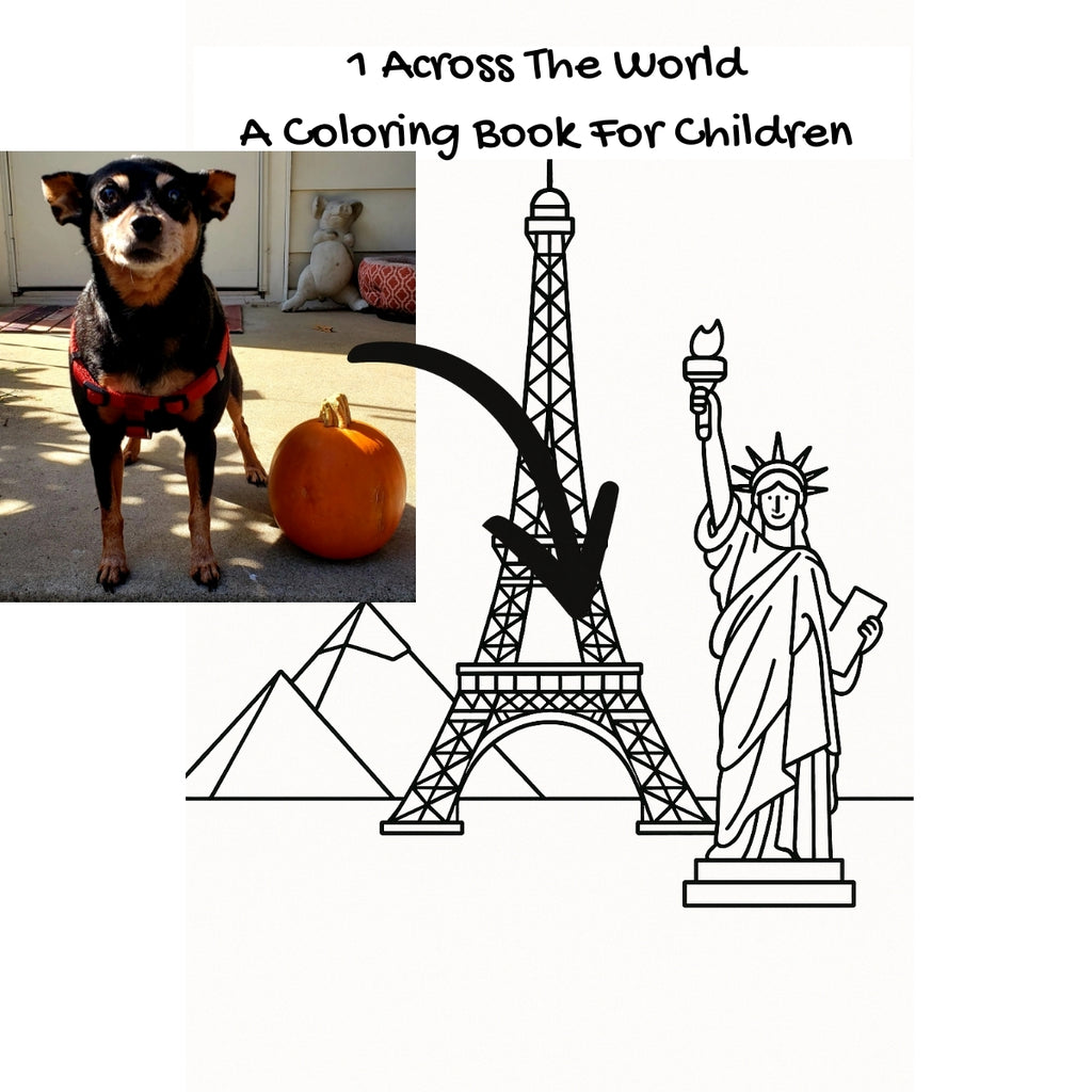 1 Across The World: A Coloring Book For Children