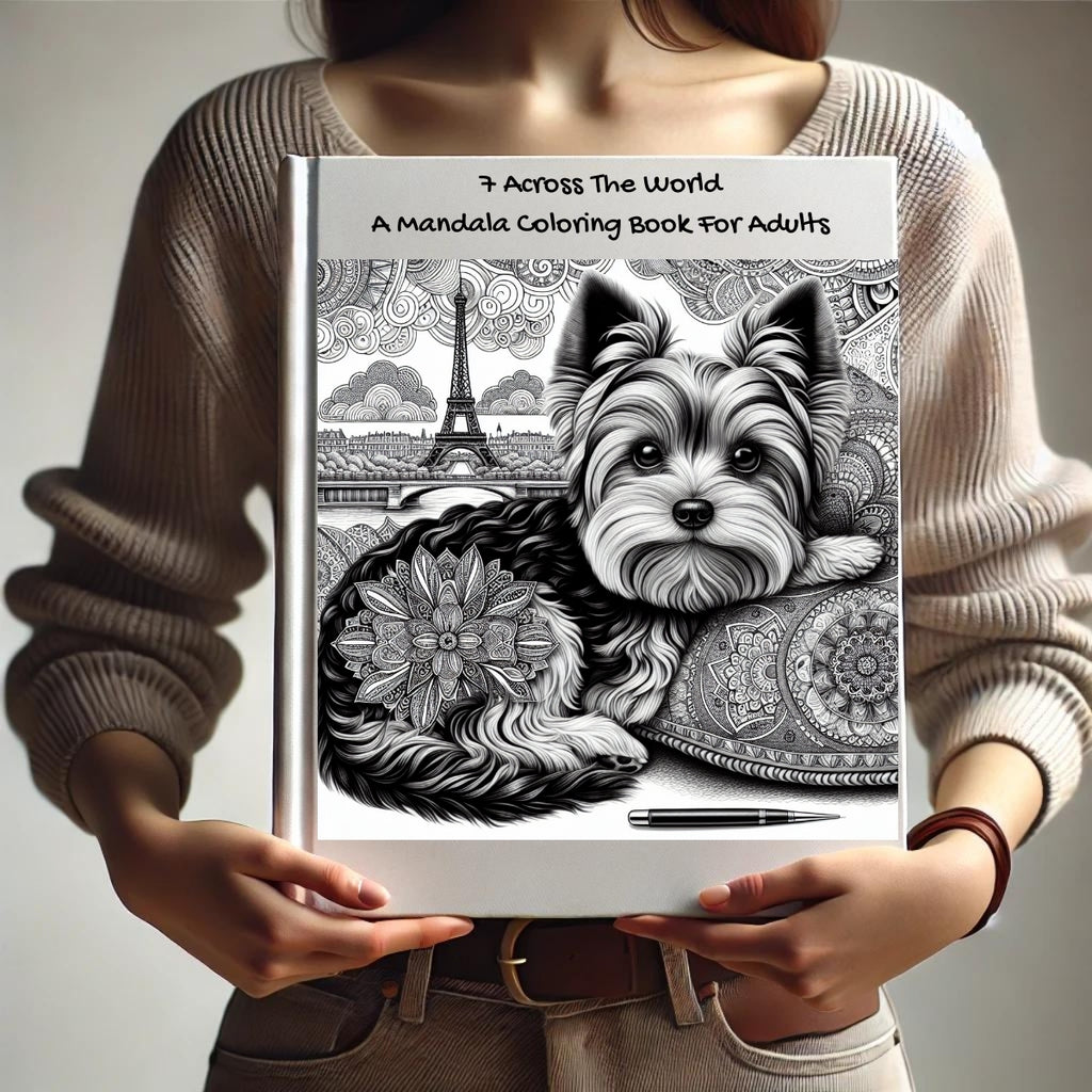 7 Across The World: A Mandala Coloring Book For Adults