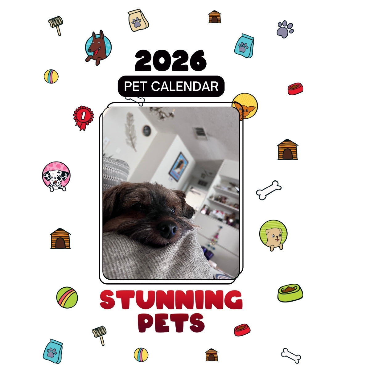 7 Stars in Stunning Pets: A 2026 Pet Calendar