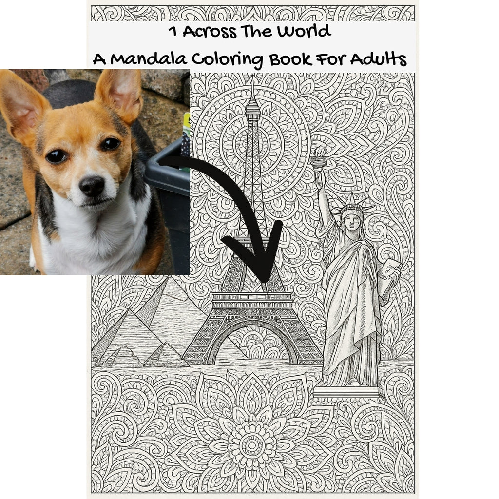 1 Across The World: A Mandala Coloring Book For Adults