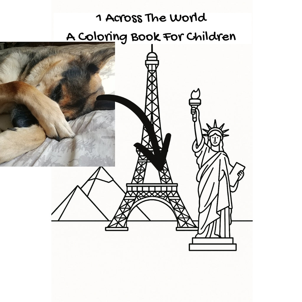 1 Across The World: A Coloring Book For Children