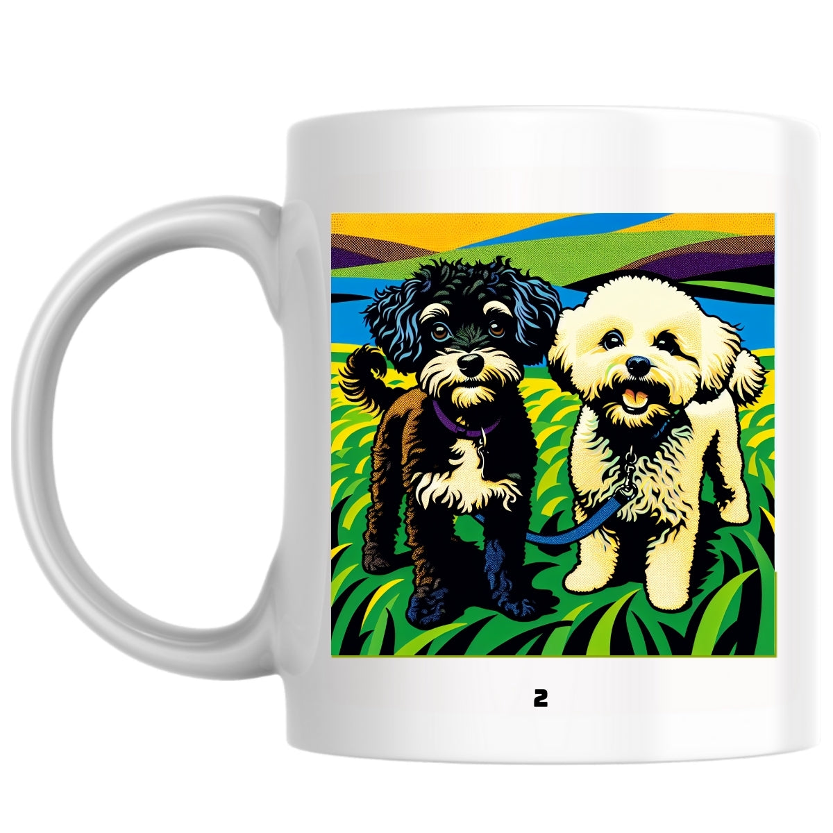 2 the Magnificent: Pop Art Coffee Mug