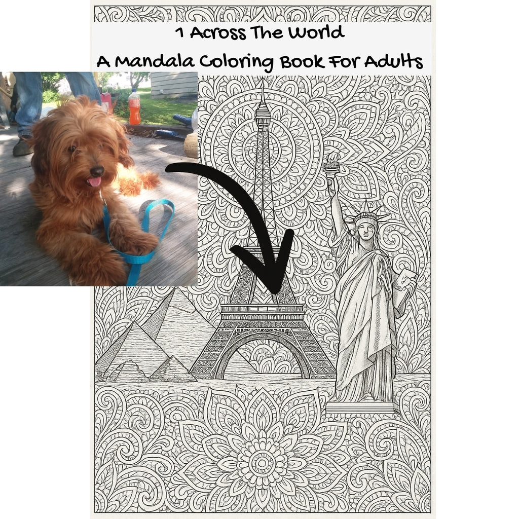 1 Across The World: A Mandala Coloring Book For Adults