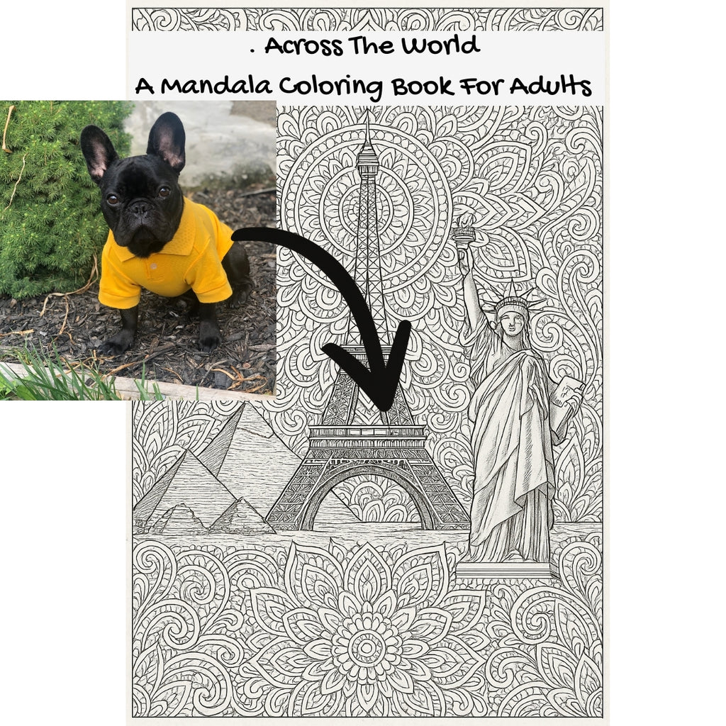 . Across The World: A Mandala Coloring Book For Adults