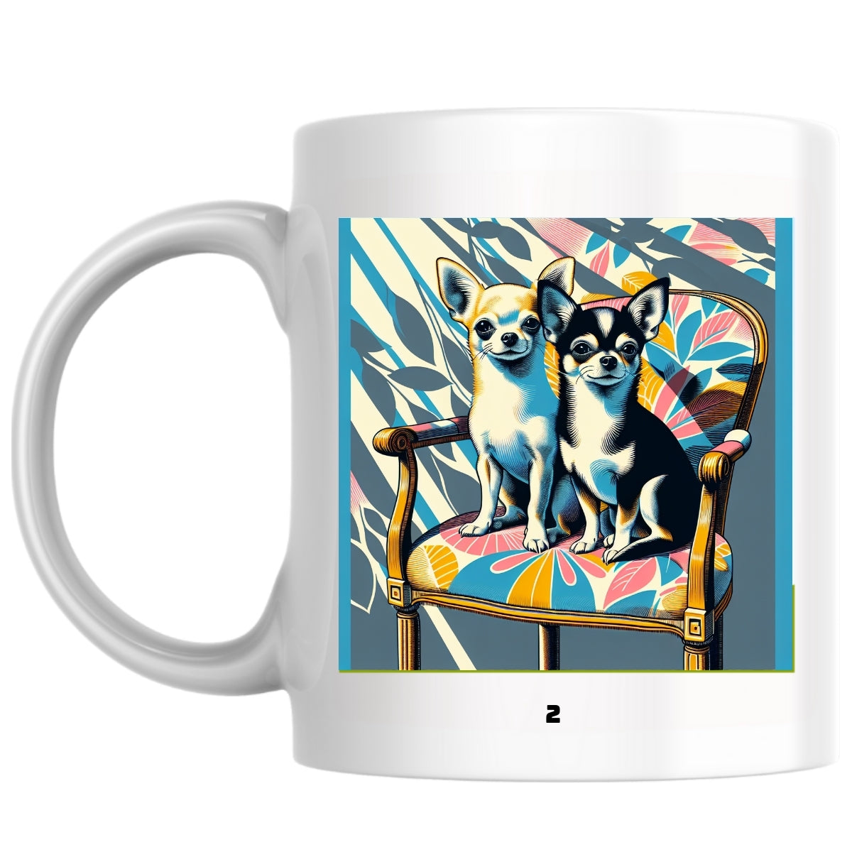 2 the Magnificent: Pop Art Coffee Mug