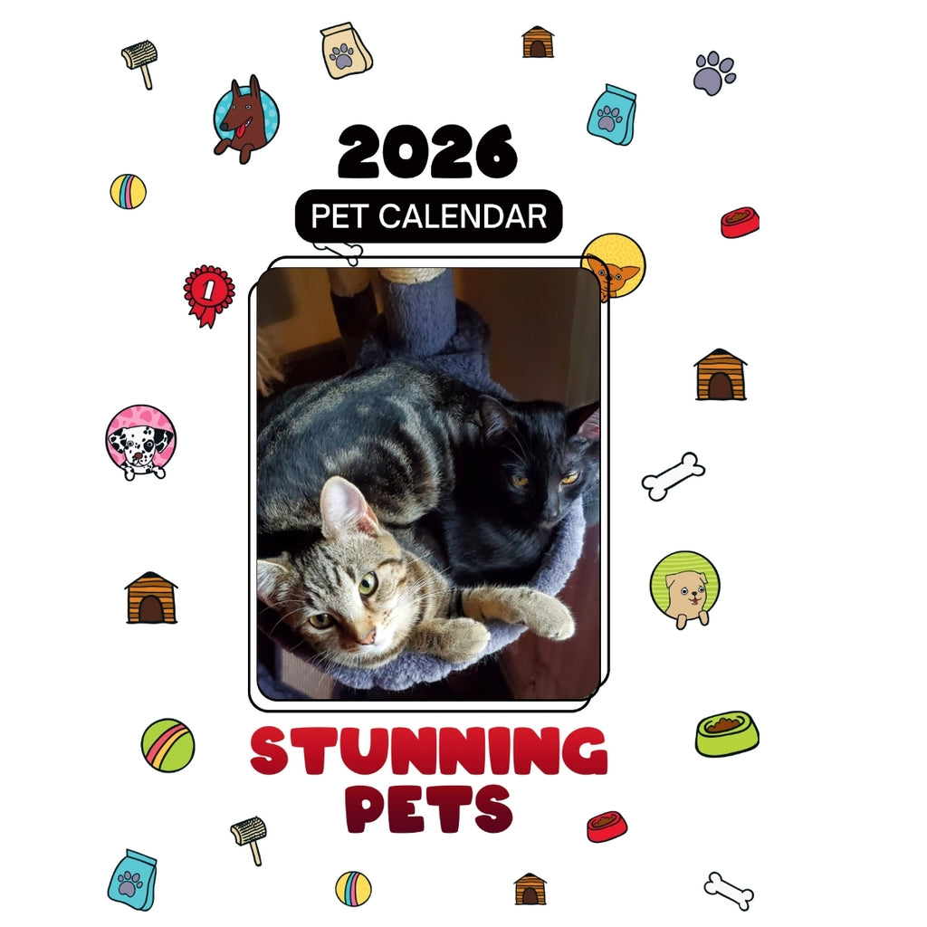 2 Headlines Stunning Pets: A 2026 Pet Calendar