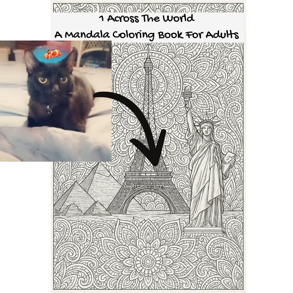1 Across The World: A Mandala Coloring Book For Adults