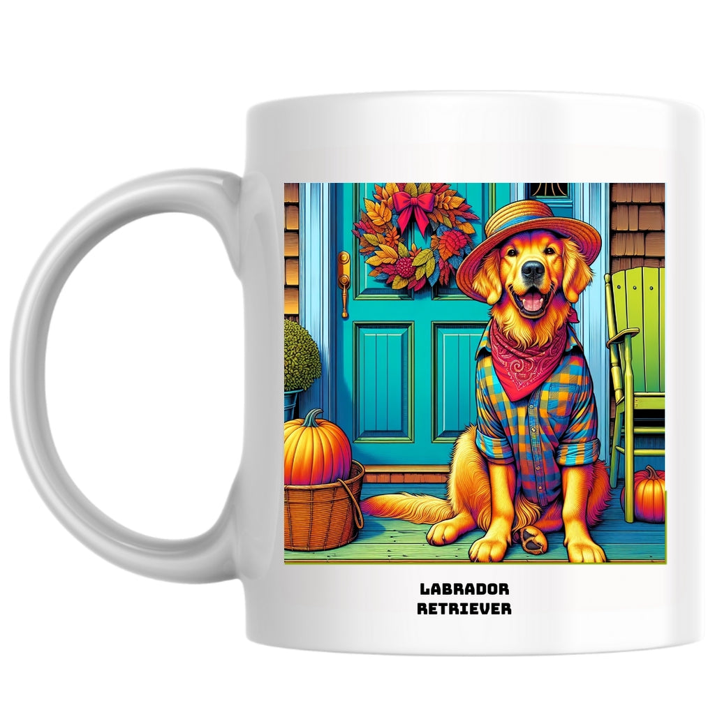 Labrador retriever the Magnificent: Pop Art Coffee Mug