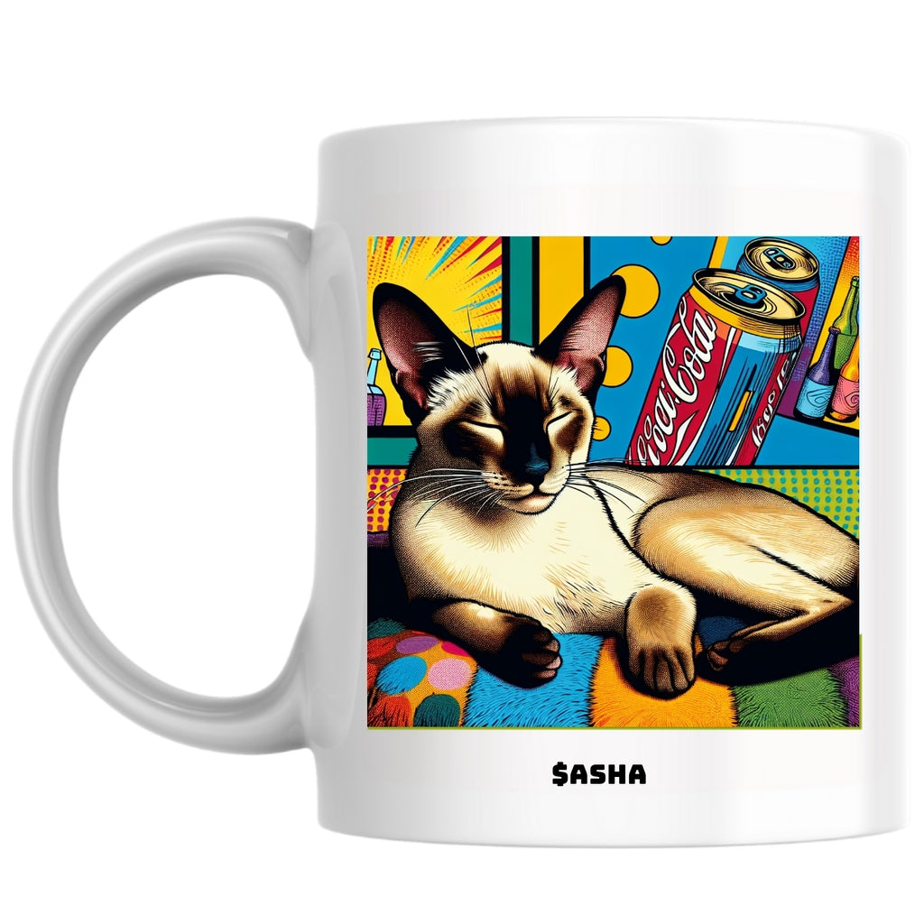 $asha the Magnificent: Pop Art Coffee Mug