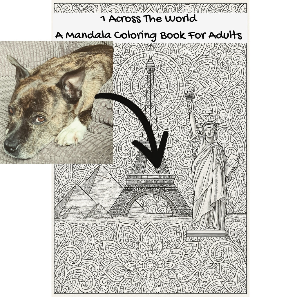 1 Across The World: A Mandala Coloring Book For Adults