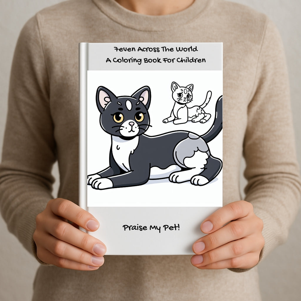7even Across The World: A Coloring Book For Children
