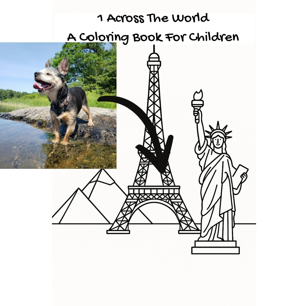 1 Across The World: A Coloring Book For Children