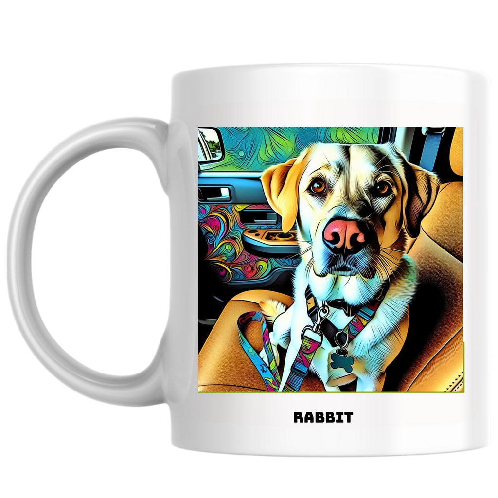Rabbit the Magnificent: Pop Art Coffee Mug