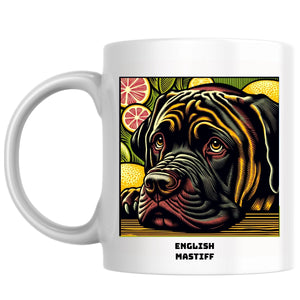 English Mastiff the Magnificent: Pop Art Coffee Mug