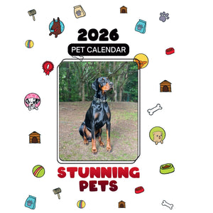 Doberman Pinscher Headlines Stunning Pets: A 2026 Pet Calendar