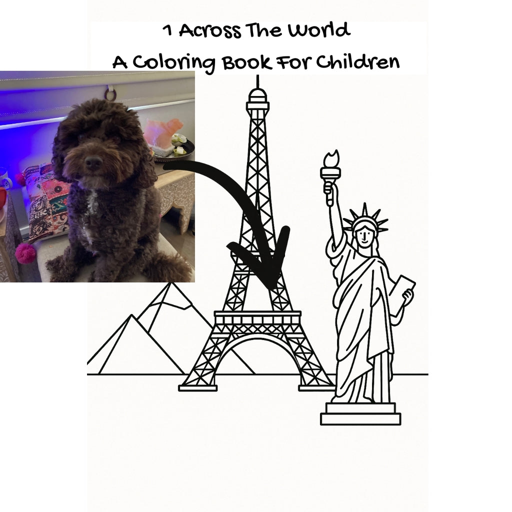 1 Across The World: A Coloring Book For Children