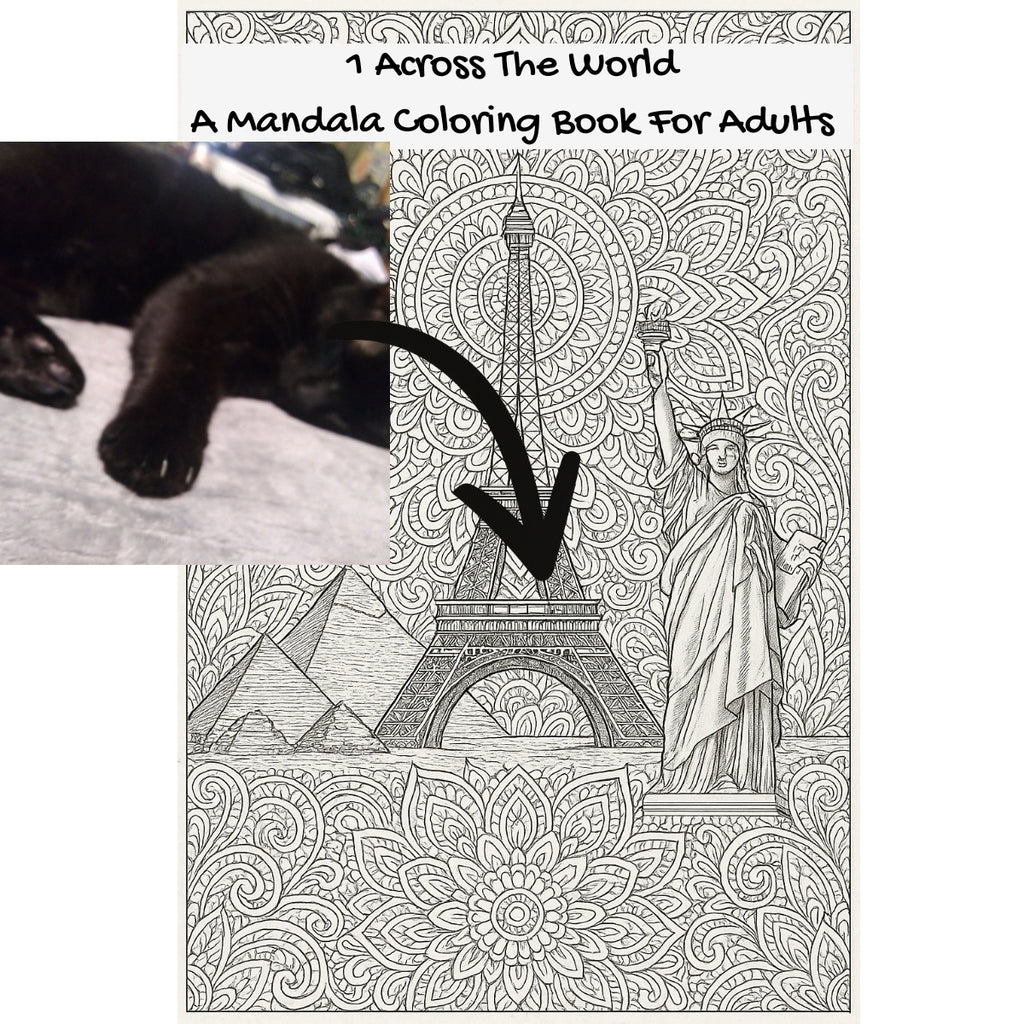 1 Across The World: A Mandala Coloring Book For Adults